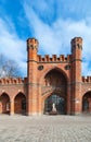 Kaliningrad. Russia. Rosgarten Gate Royalty Free Stock Photo